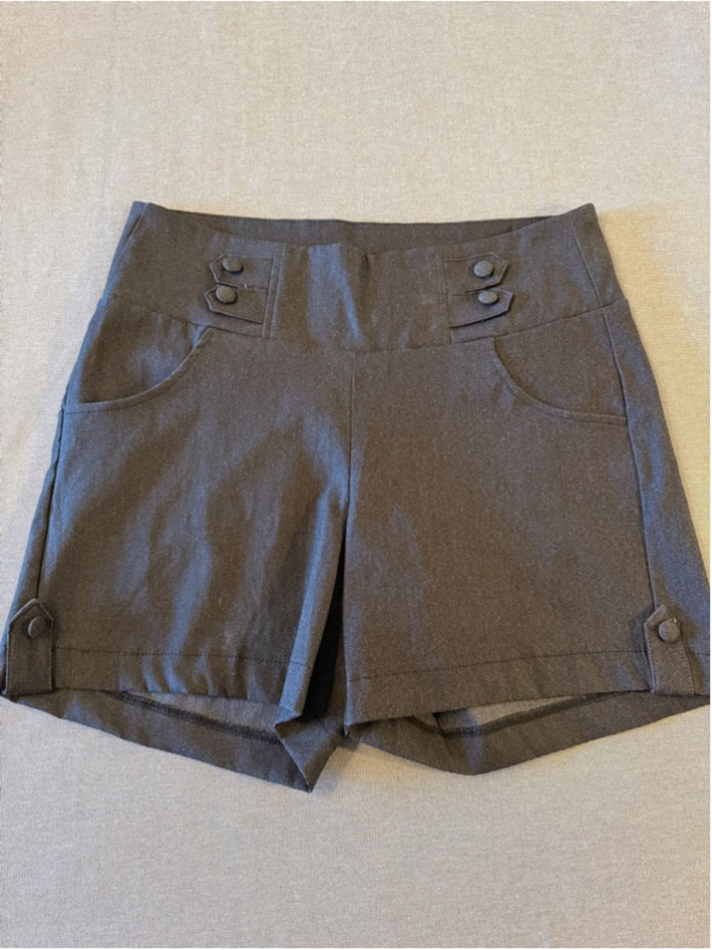 One5One Women's shorts Black/Charcoal Size Medium